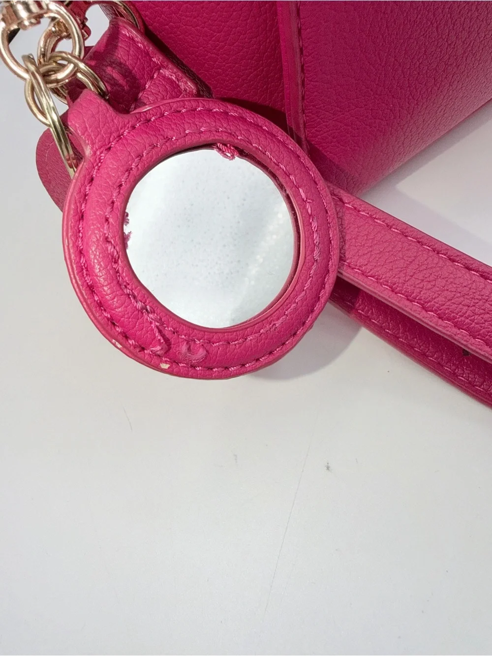 Barbie pink faux
